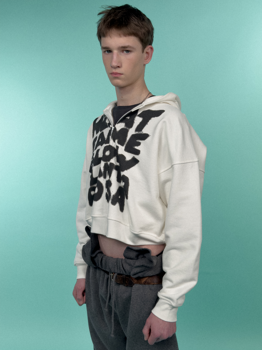 GRAFFITI ZIP HOODIE