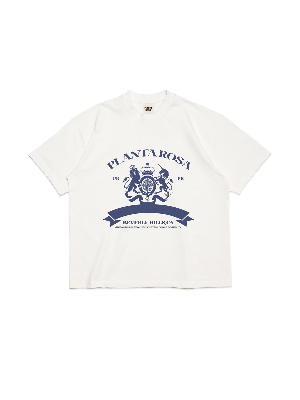CREST-BLUE T-SHIRT