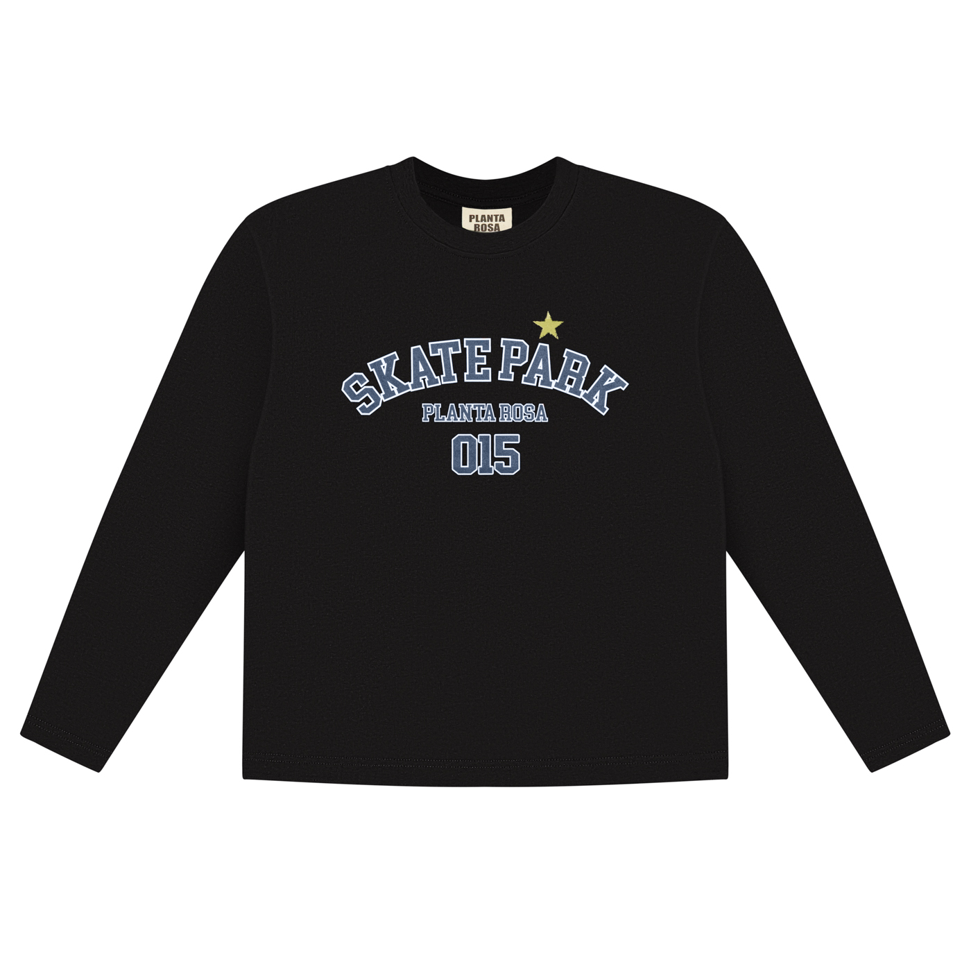 015 BLUE LONG SLEEVE 300-BLACK