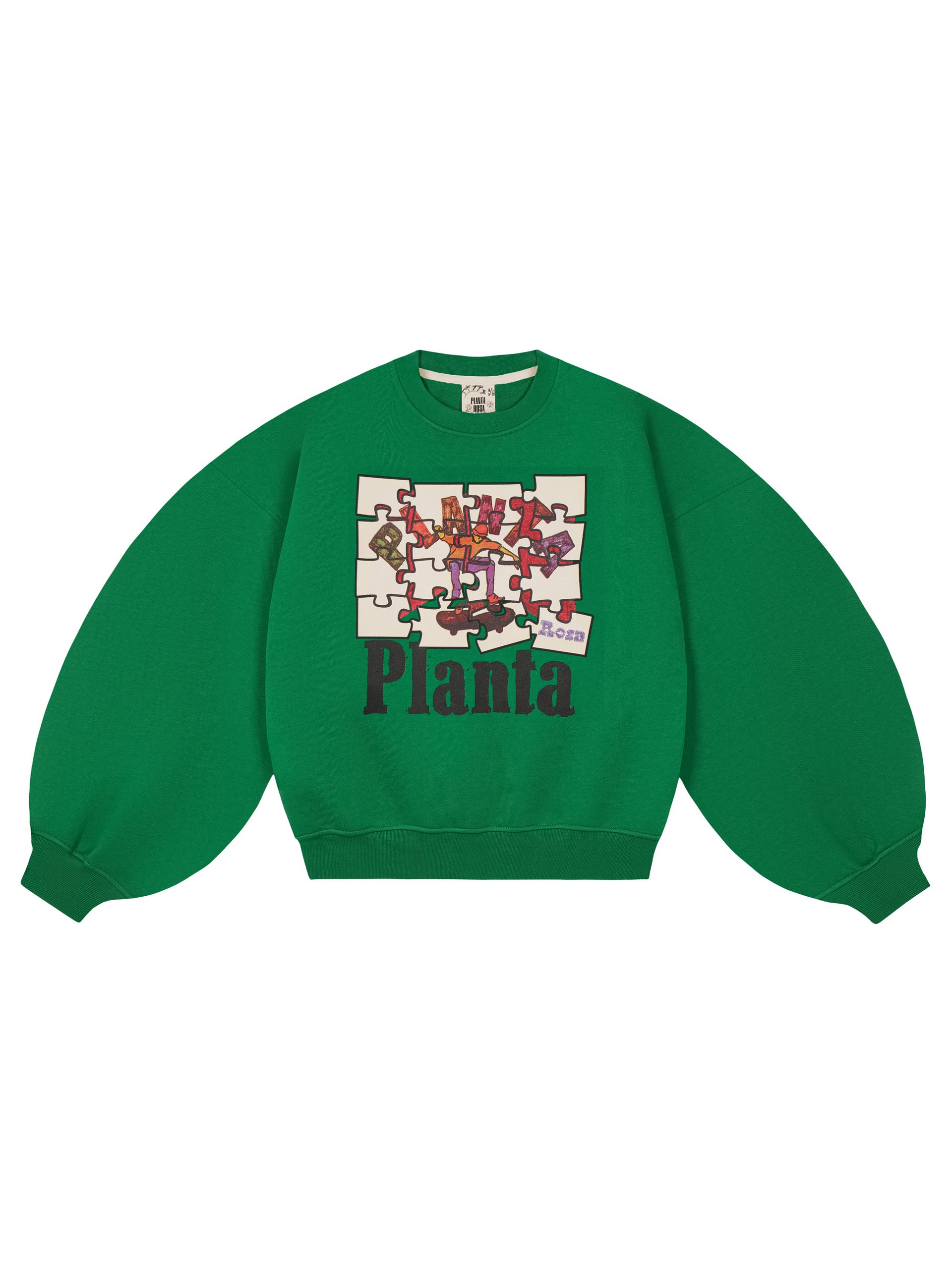 KIDS PLANTAHOME SWEATSHIRT GREEN