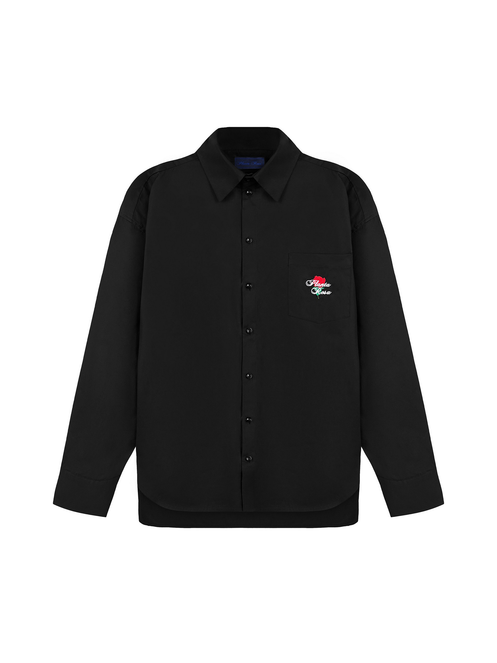 ROSE PLANTA SHIRT - BLACK