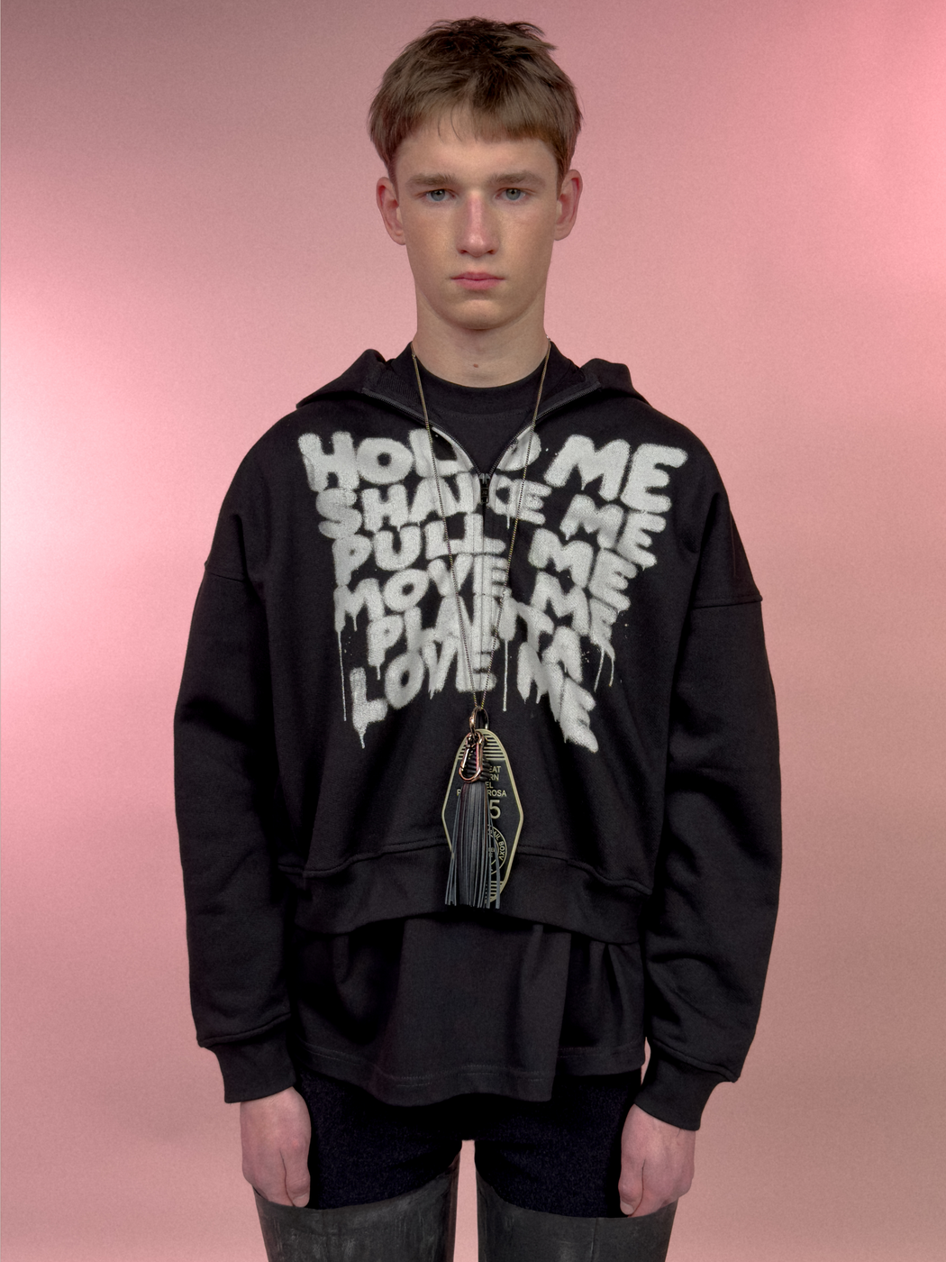 GRAFFITI ZIP HOODIE