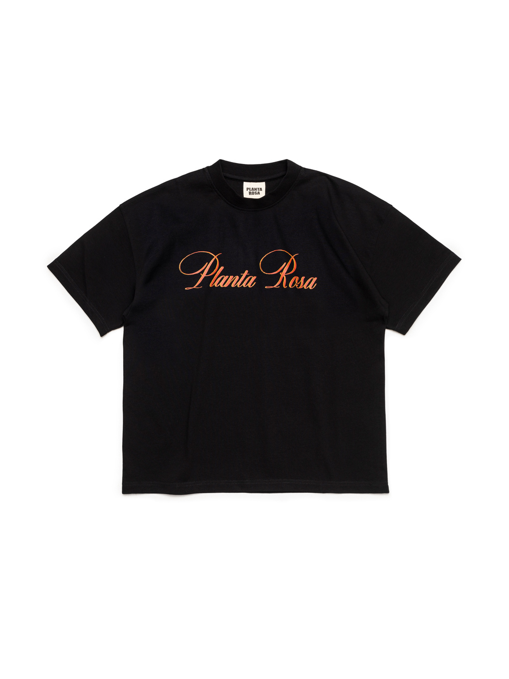 ITALIC-RED T-SHIRT 220-BLACK VELVET