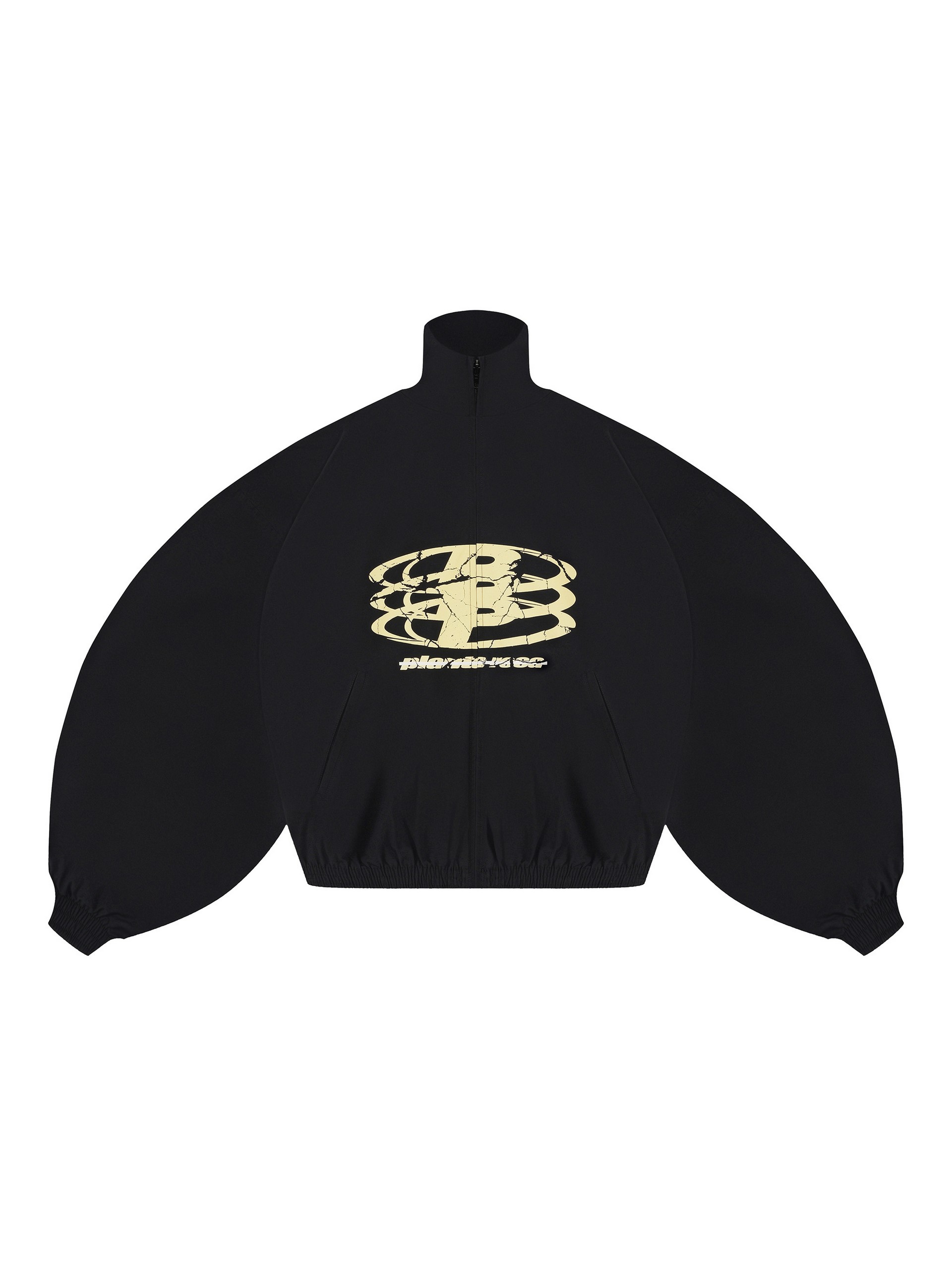 COOLNESS PUFFER TRACK JACKET BLACK 