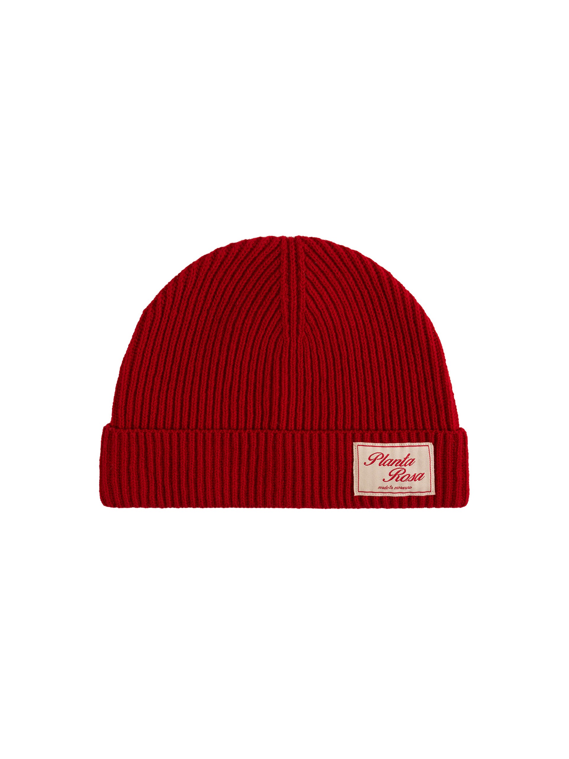 KNITTED HAT - RED