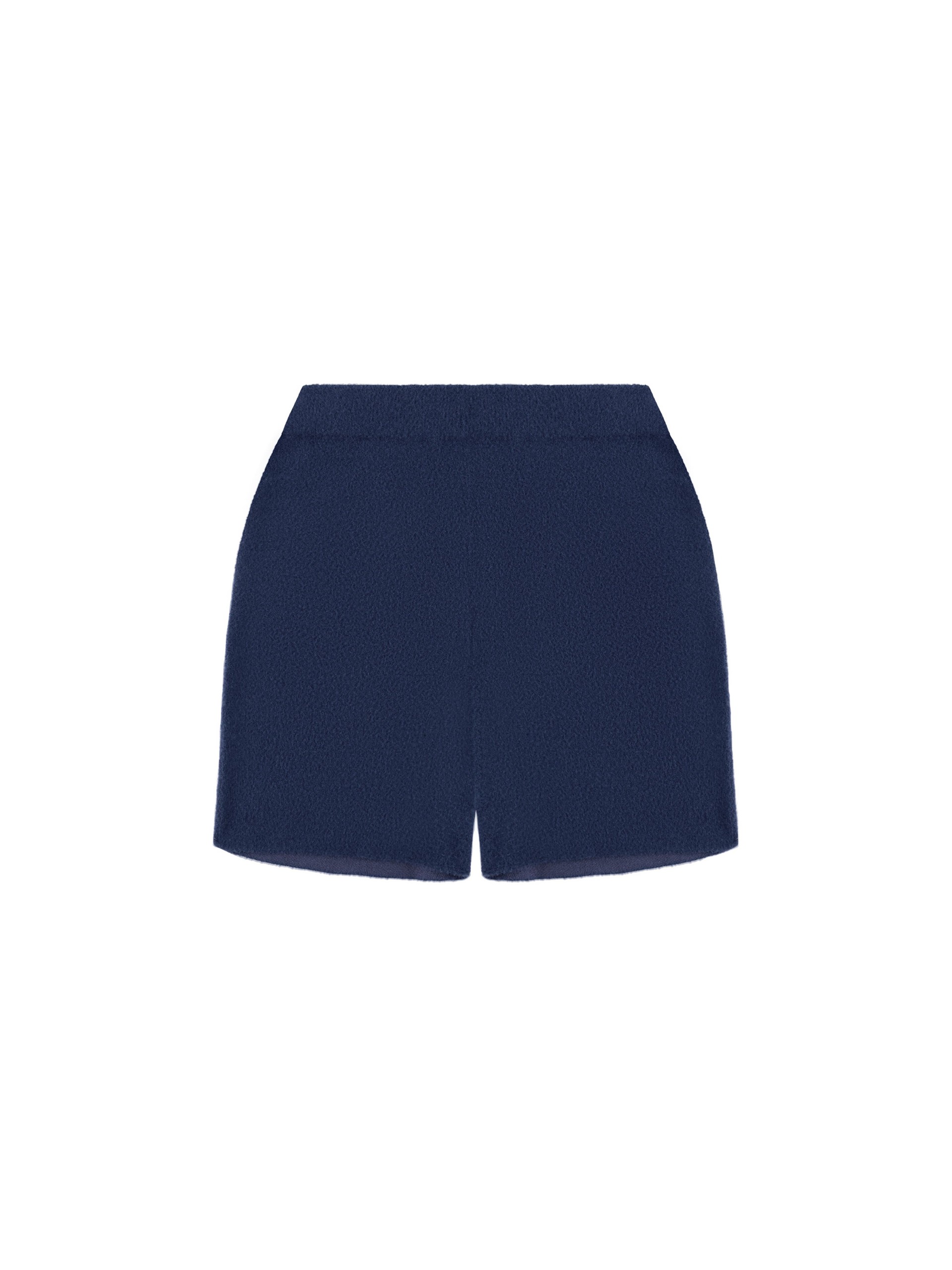 SHORTS KNITWEAR - NAVY BLUE