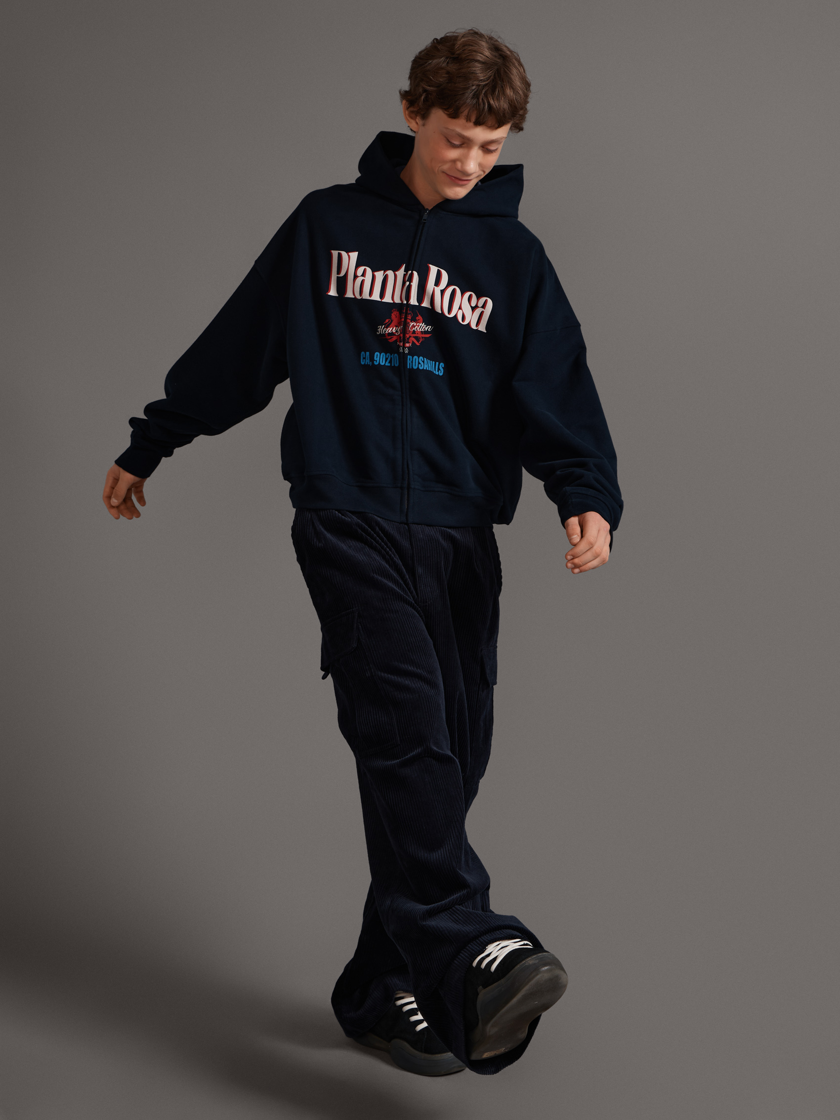 ROSA HILLS  ZIP HOODIE