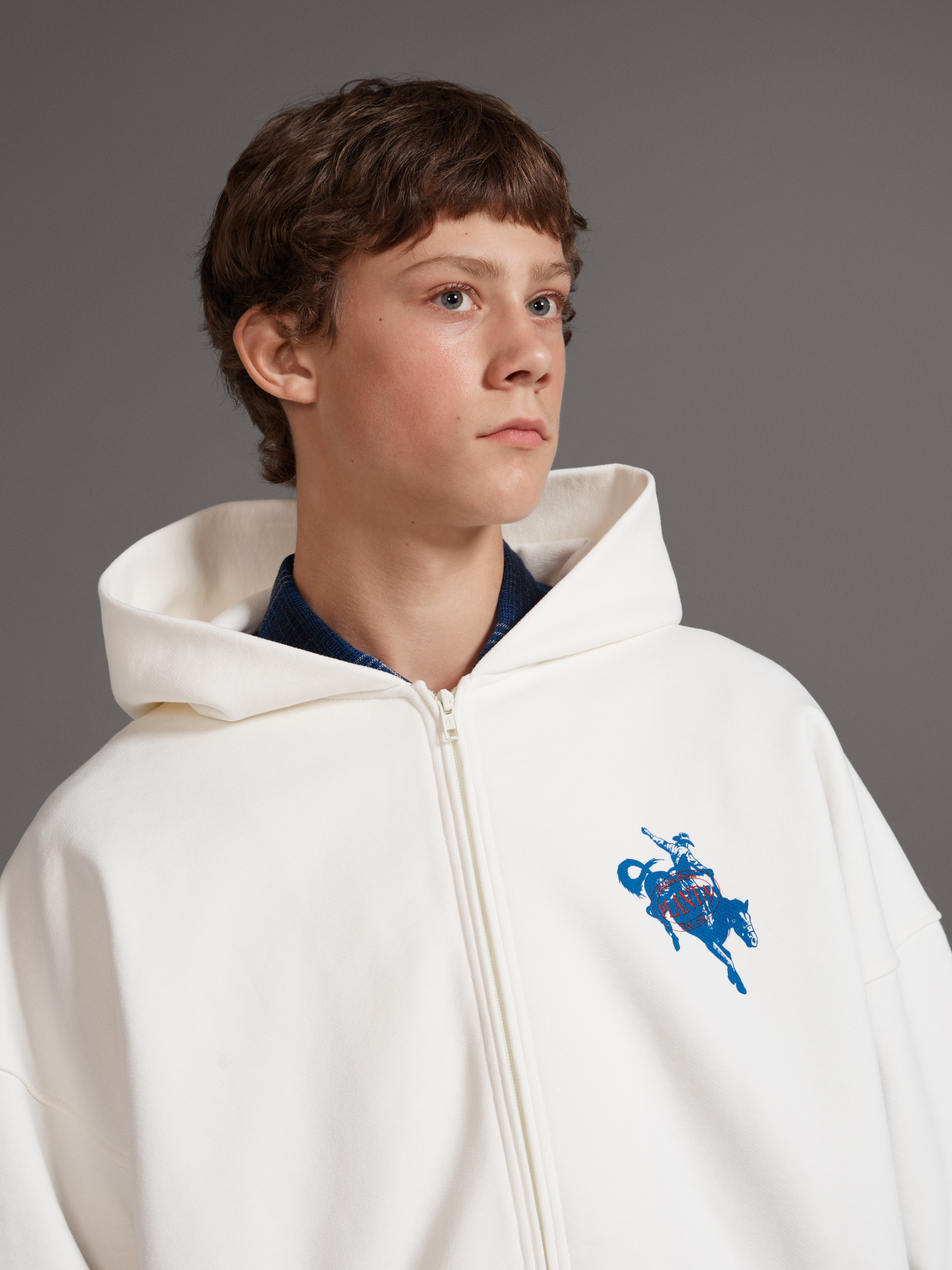 EQUESTRIAN ZIP HOODIE