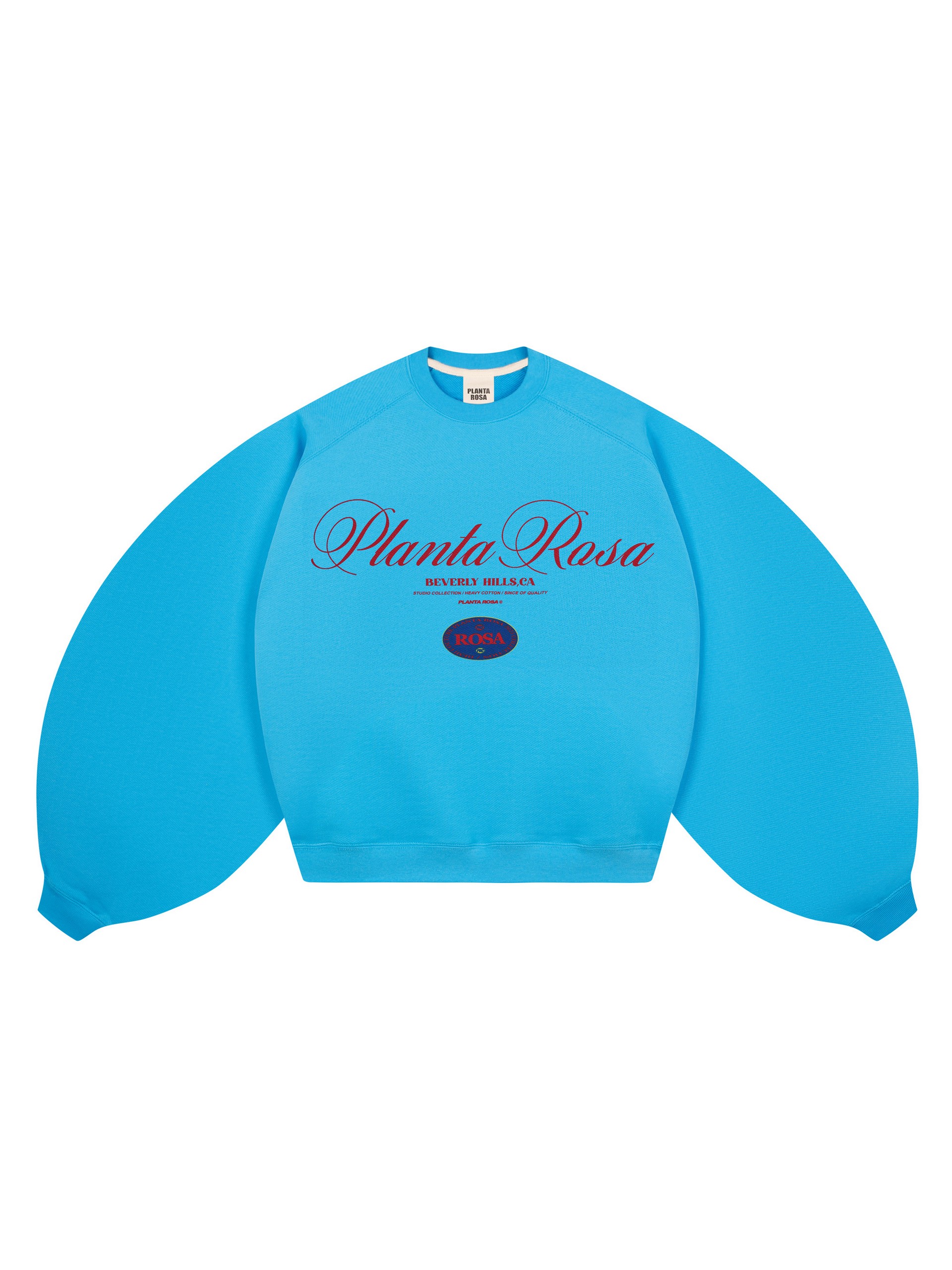 ROSA SWEATSHIRT 470-ETHERBLUE VELVET