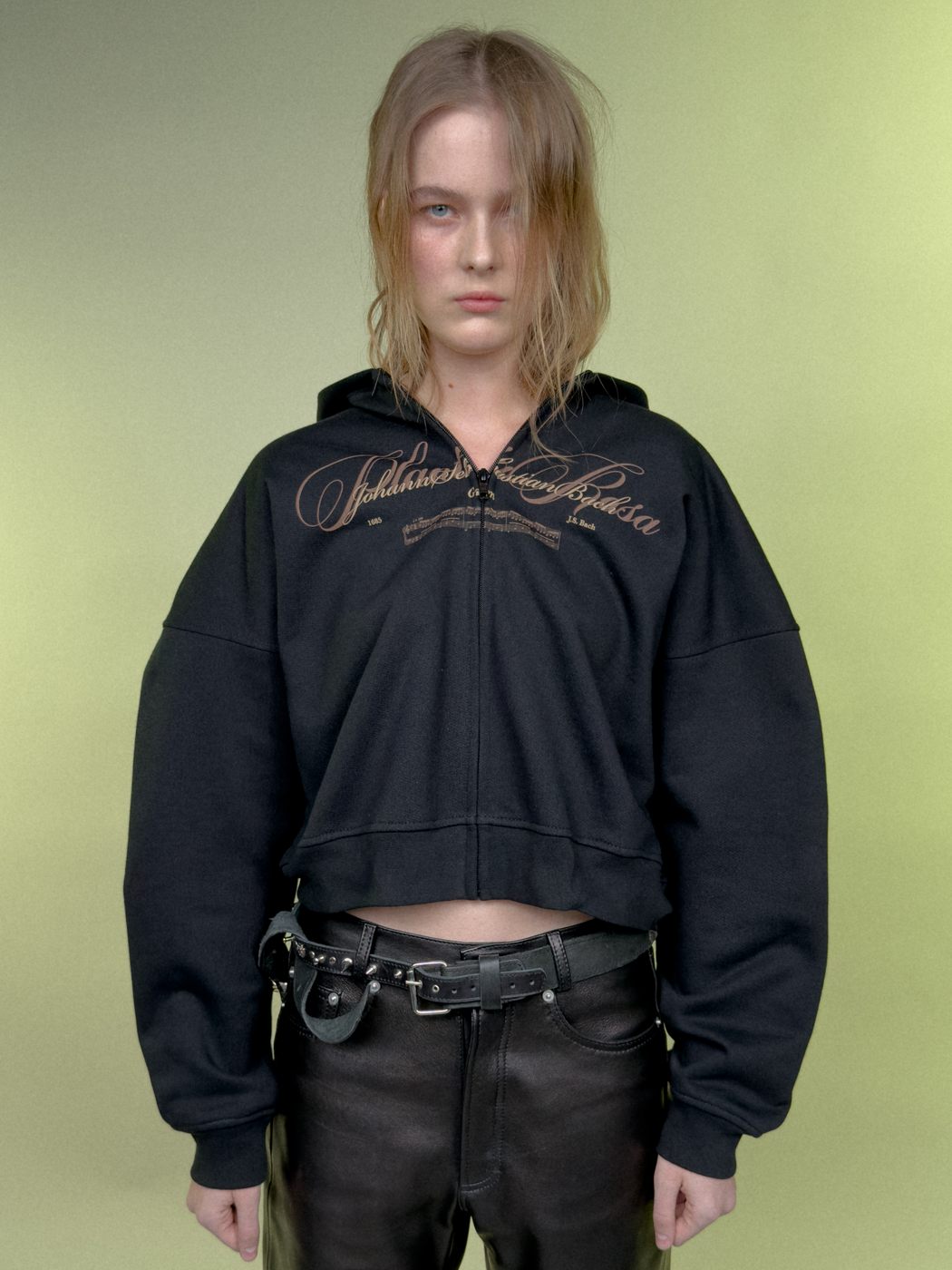 J.S.BACH ZIP HOODIE