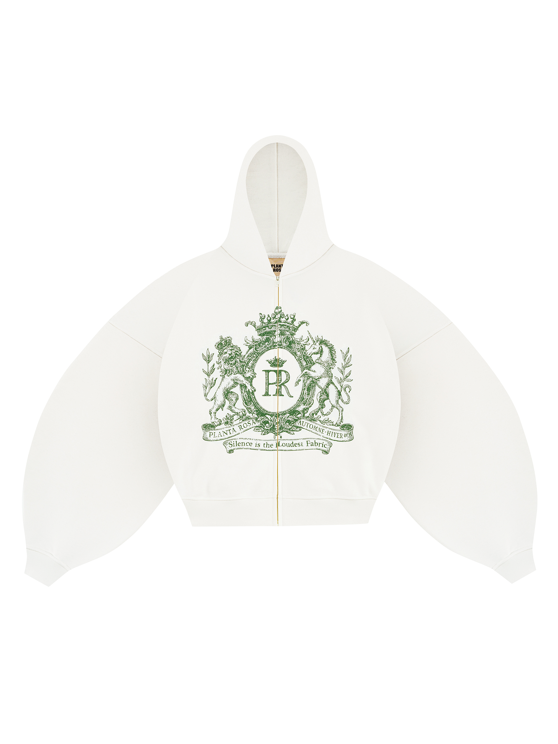 VINTAGEONE ZIP HOODIE 470-VANILLAVELVET