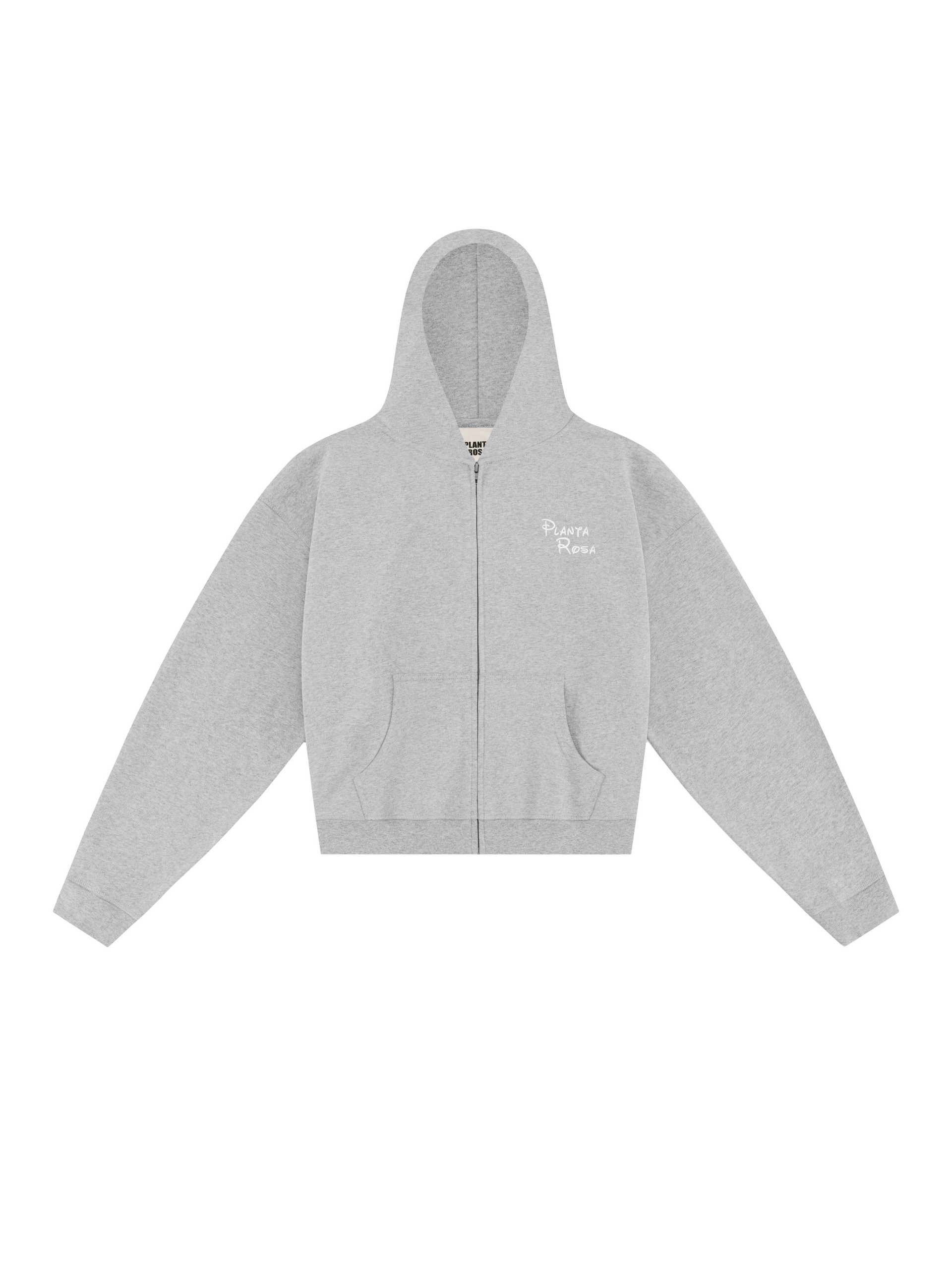 BRIGHTNESS ZIP HOODIE 350-GREYVELVET