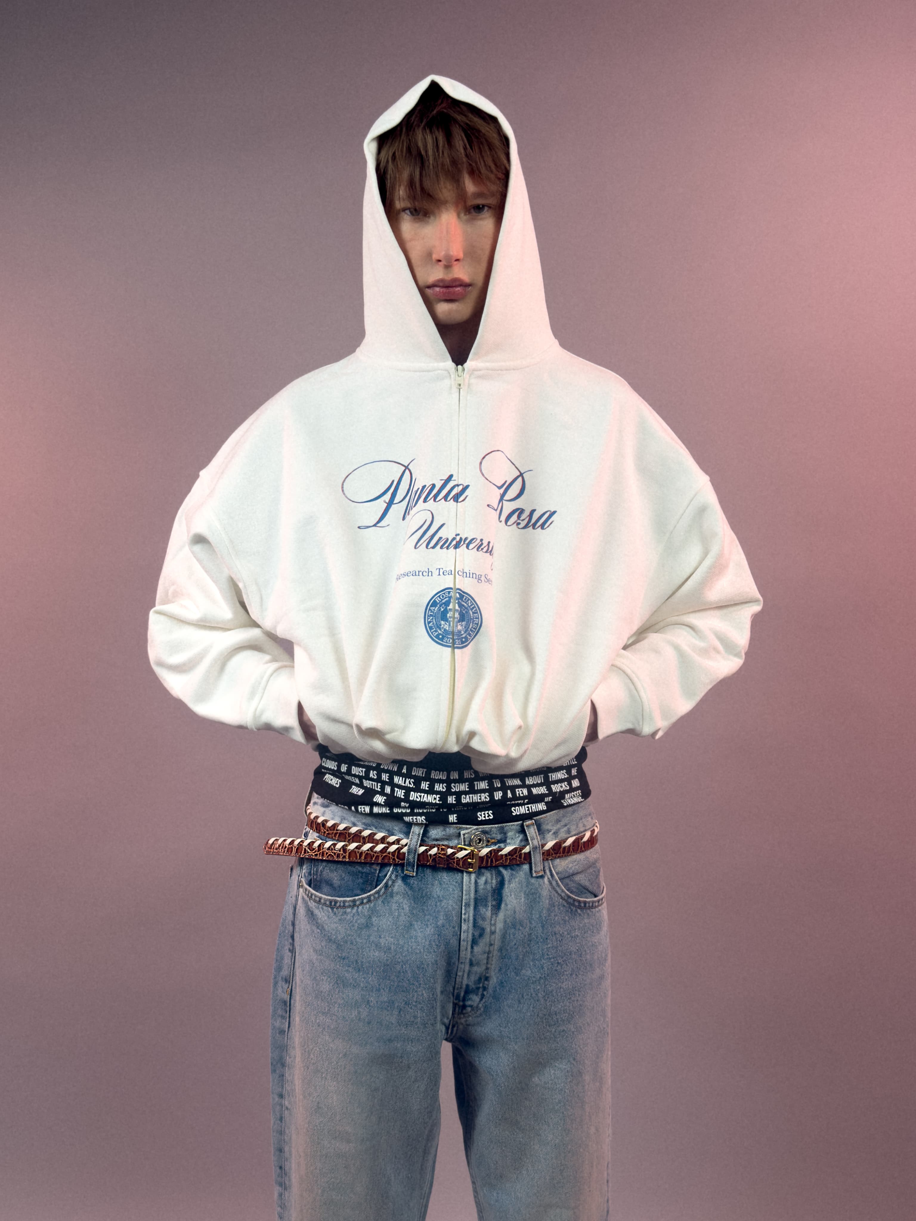 UNIVERSITY ZIP HOODIE