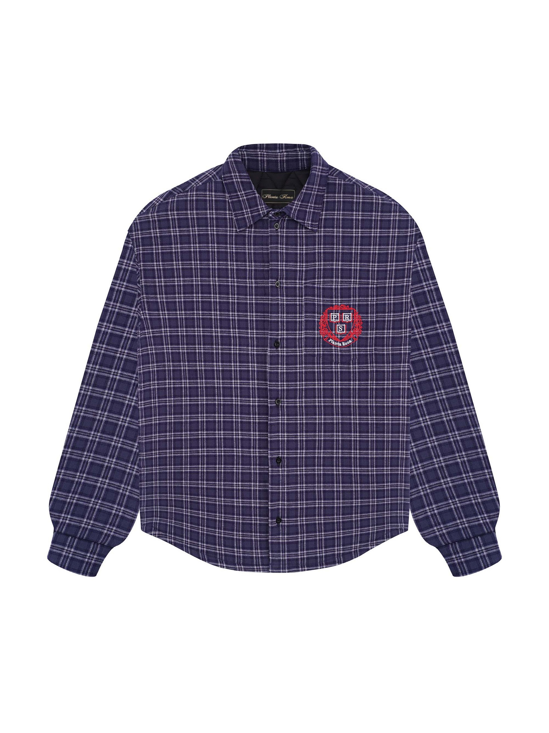 TATTERSALL SHIRT DEEPBLUE