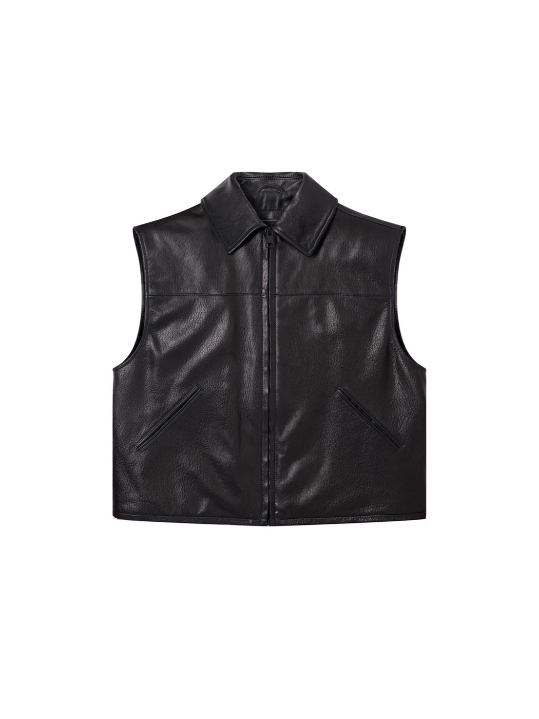LEATHER VEST