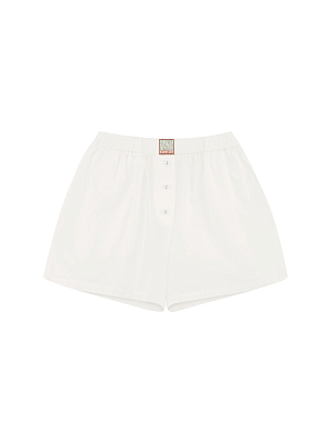 SHORTS PAJAMAS - WHITE