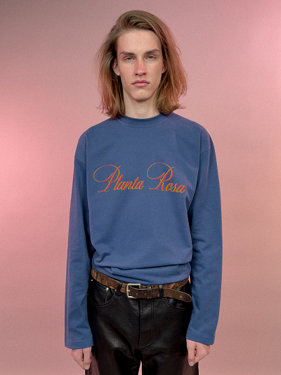 ITALIC-RED LONG SLEEVE