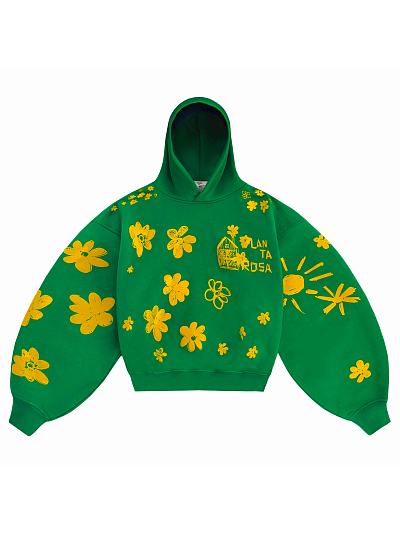 KIDS FLOWERS HOODIE