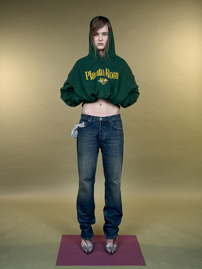 CLASSIC-BOLD ZIP HOODIE