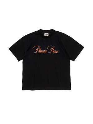 ITALIC-RED T-SHIRT 220-BLACK VELVET