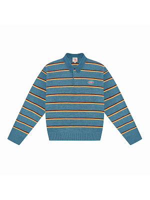 POLO KNITWEAR - BLUE VANILLA
