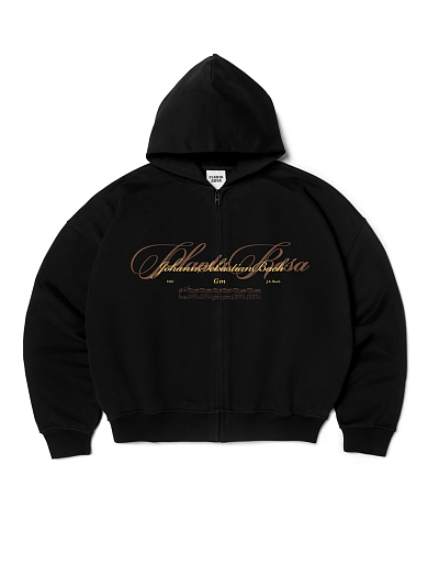 J.S.BACH ZIP HOODIE