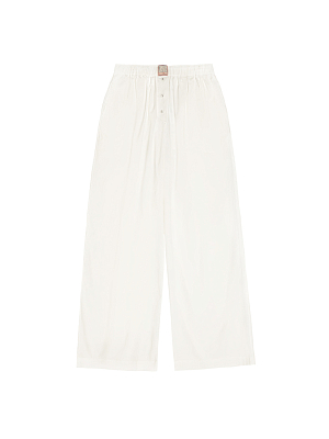 PANTS  PAJAMAS - WHITE