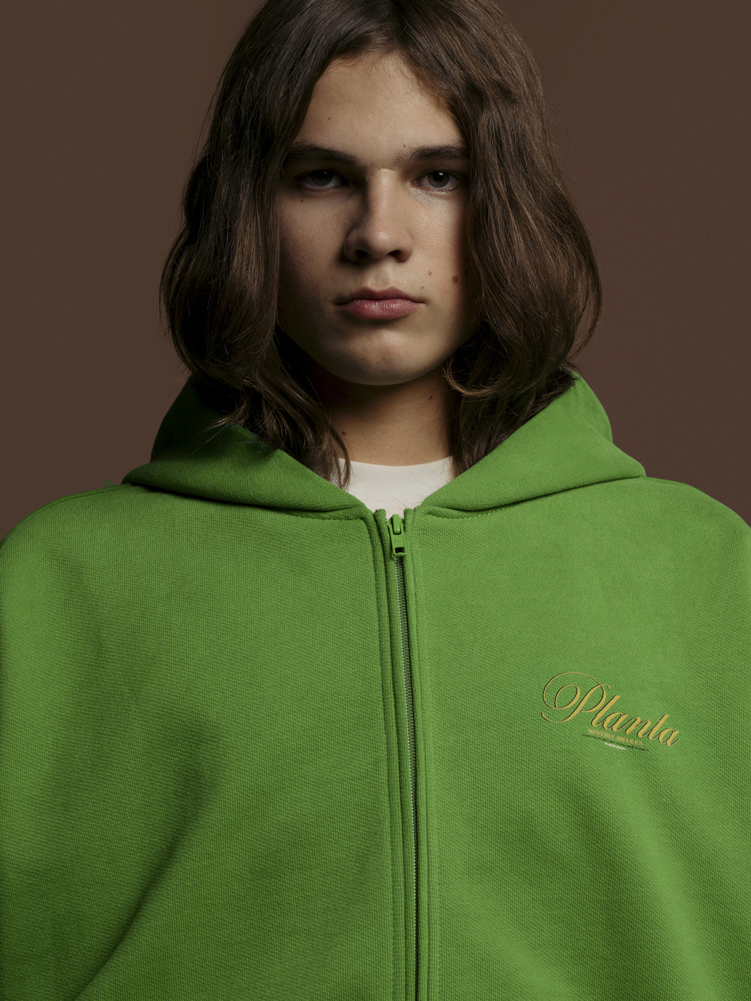 CONCISENESS ZIP HOODIE