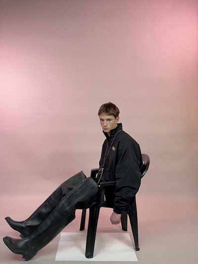 BRAVITY PUFFER TRACK JACKET