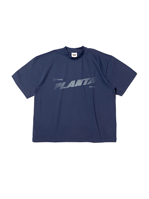 BLUE-CORRESPONDECE T-SHIRT 250-INDIGO
