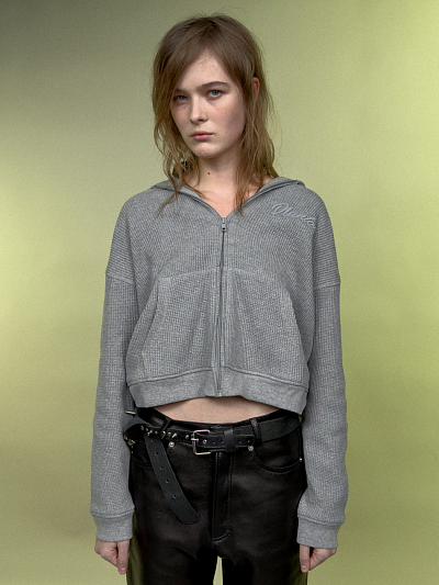 STAR ZIP HOODIE