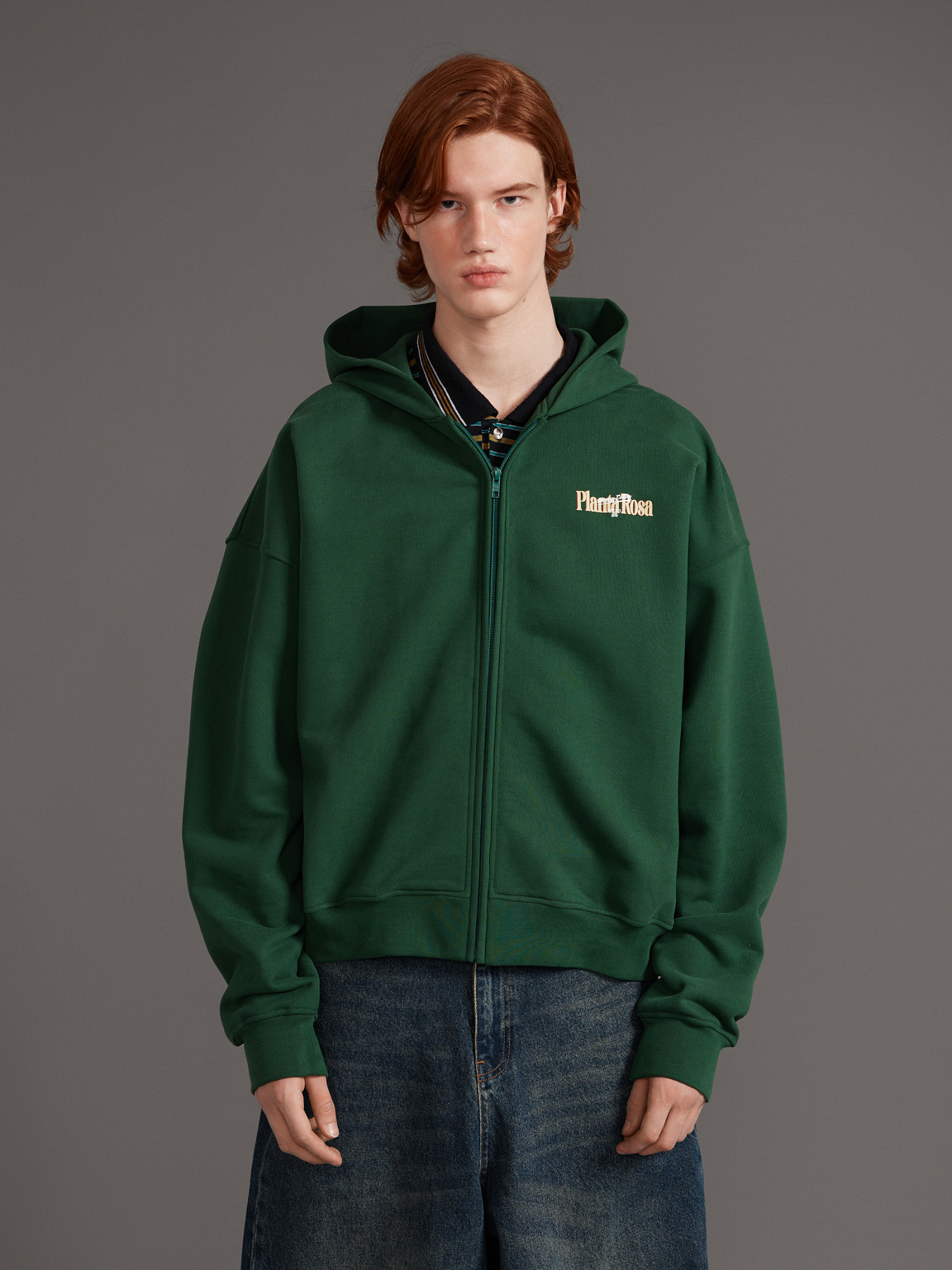 GOLDNESS ZIP HOODIE