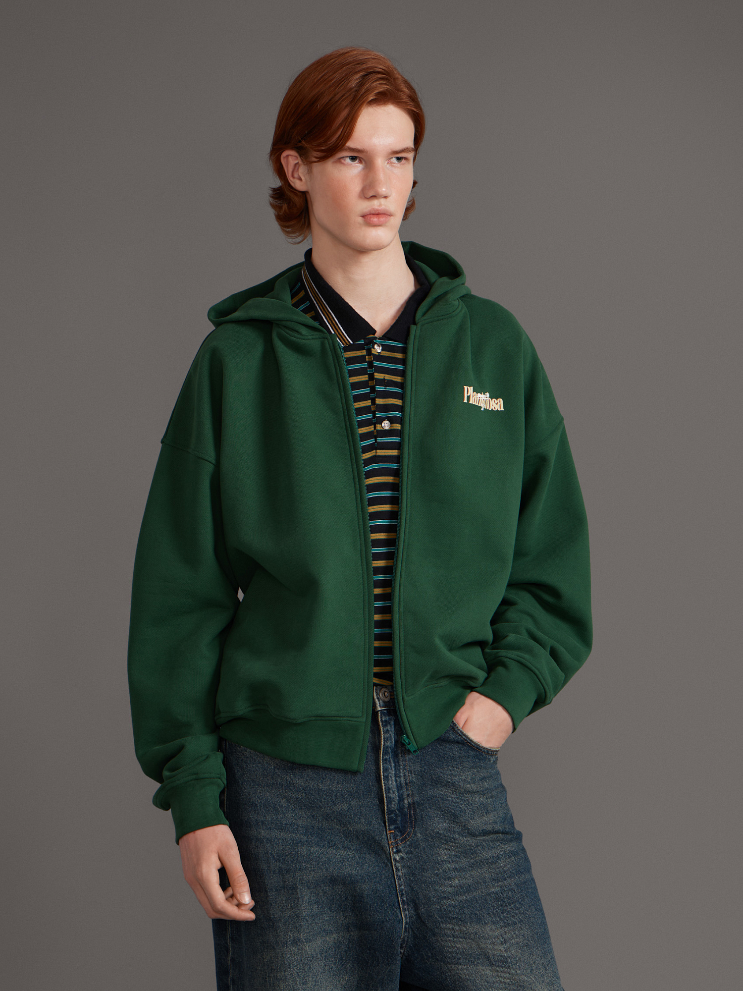 GOLDNESS ZIP HOODIE