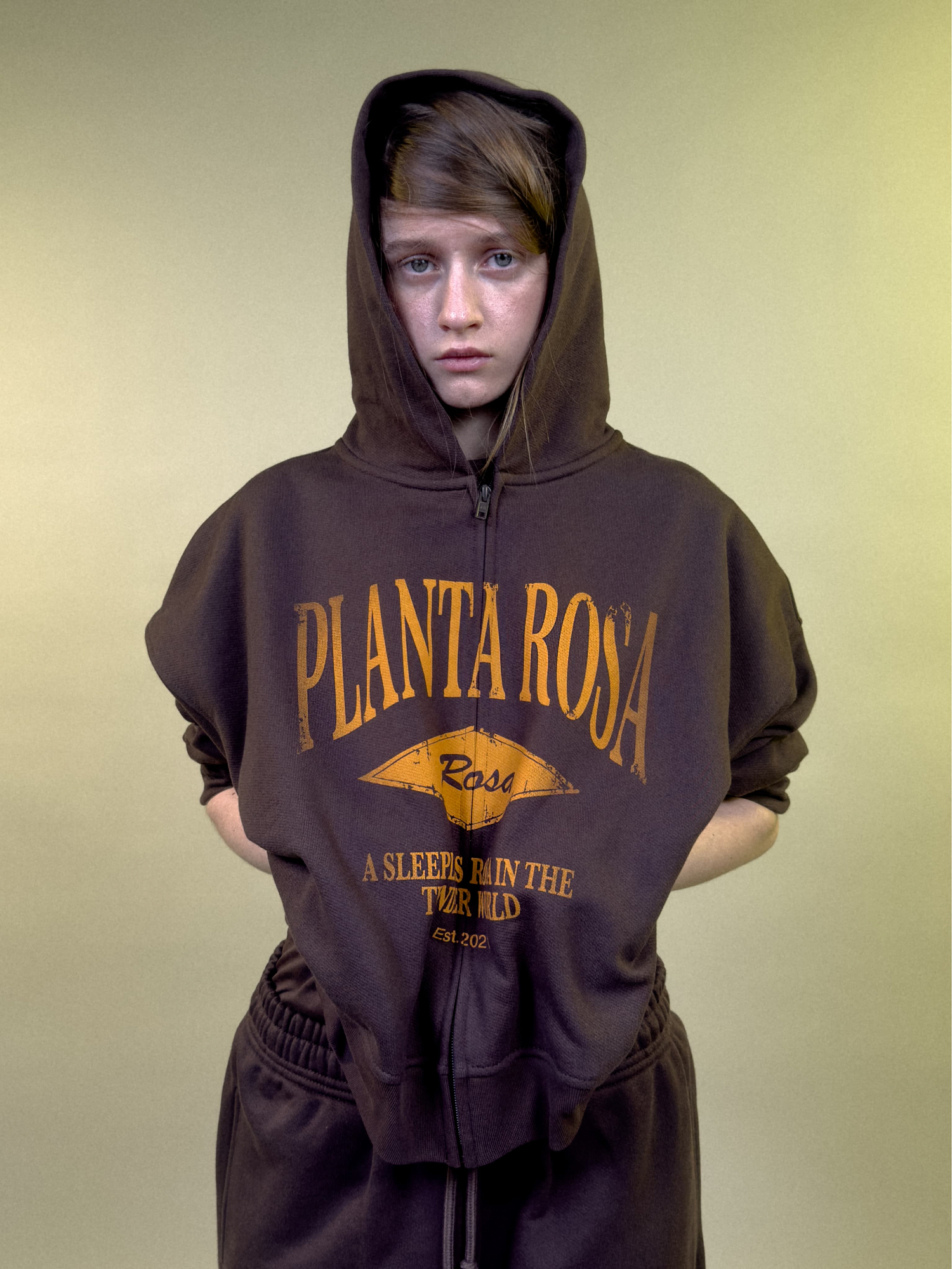 GINGER ZIP HOODIE